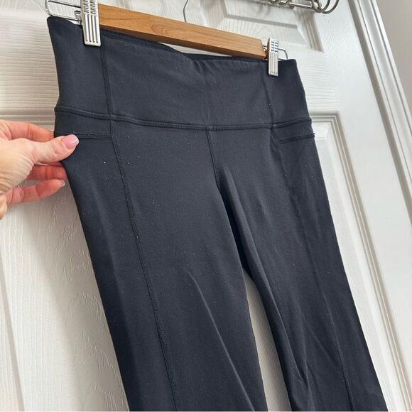 Athleta Womens Straight Up flare Athletic Pants 919179 size Small Black Gym - Picture 7 of 11